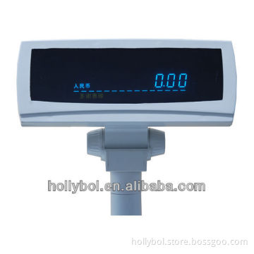LED one line customer display